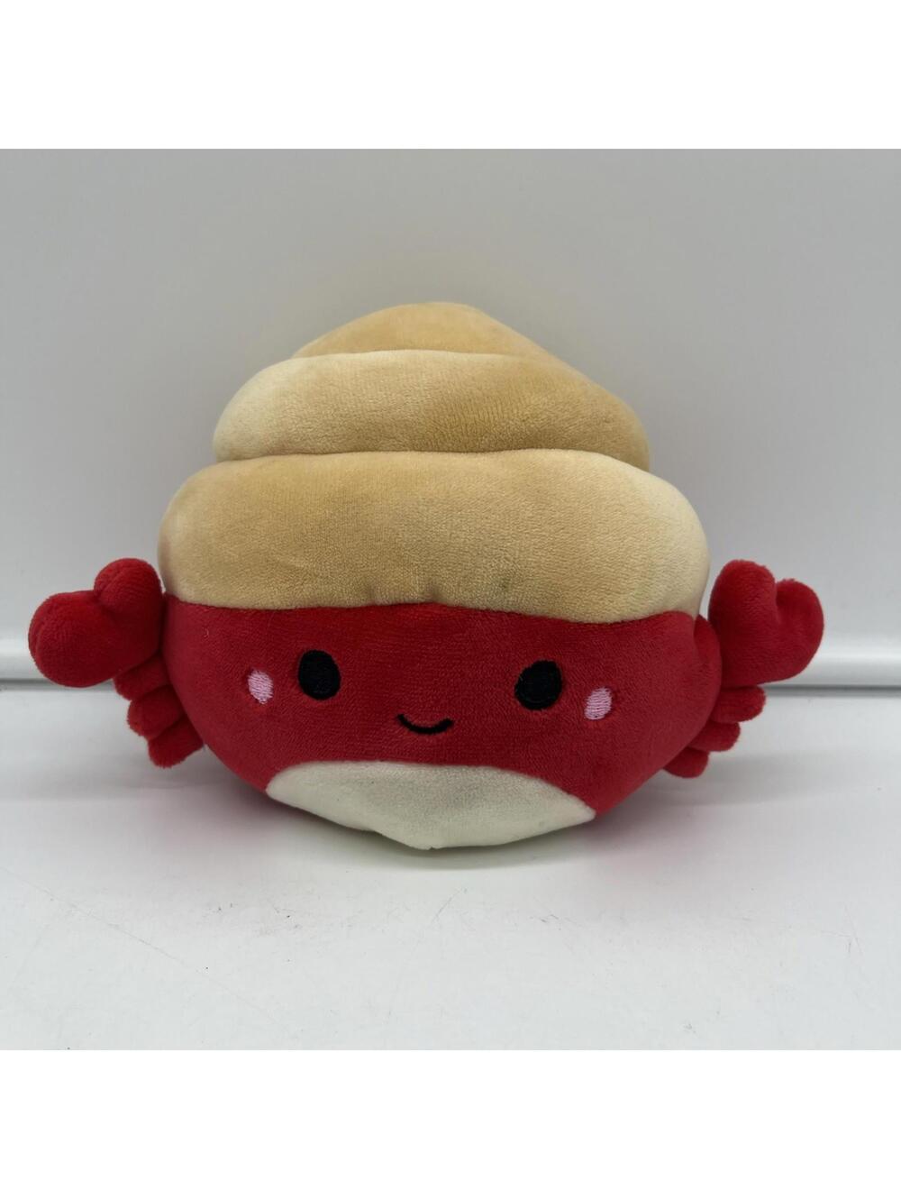 Squishmallows Sealife Indie the Hermit Crab Stuffed Animal 5" Preschool Kid FLAW